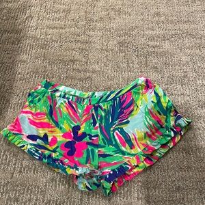Little girls Lilly Pulitzer cotton shorts